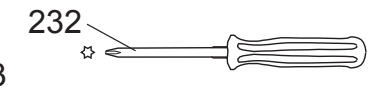 Отвёртка Torx T20 — поз. 232