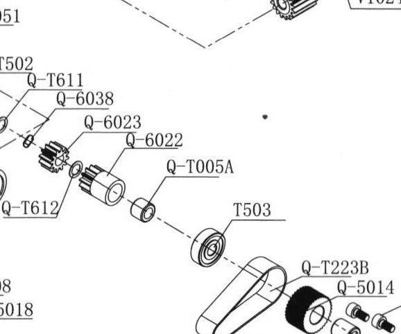 Обгонный игольчатый подшипник HF0610 — артикул Q-T005A