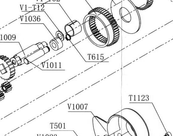 Стопорное кольцо Φ7 — артикул T615