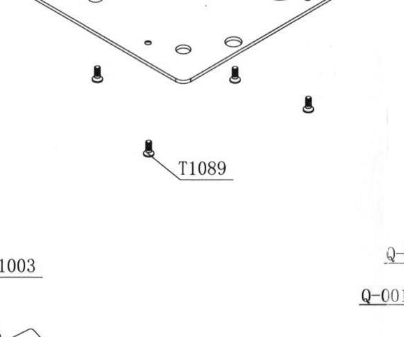 Винт с потайной головкой M3 x 6 — артикул T1089