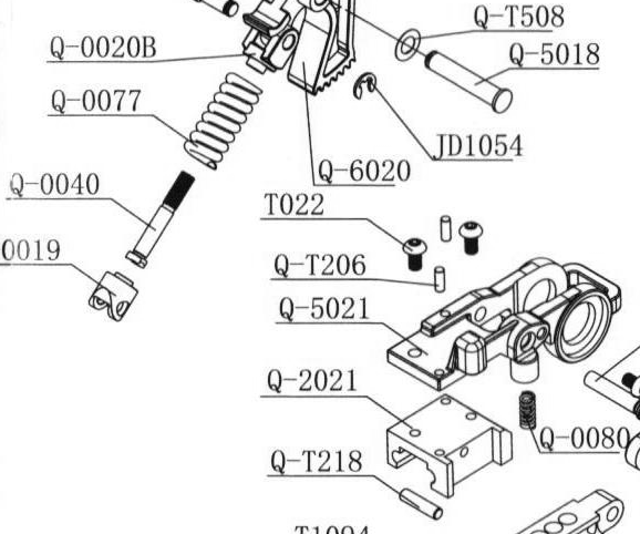 Цилиндрический штифт Φ3 x 8 — артикул Q-T206