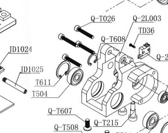 Винт с потайной головкой M5 x 16 — артикул Q-T607