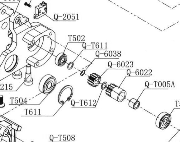 Ограничительное стопорное кольцо — артикул Q-6038