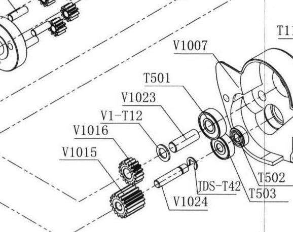 Прокладка M8 x 14 x 1 — артикул V1-T12
