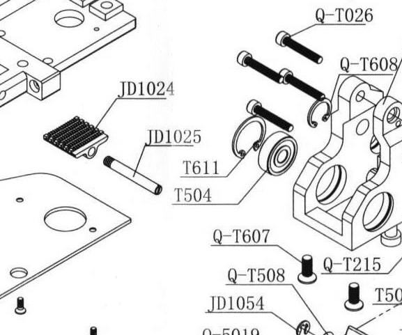 Внутреннее стопорное кольцо Φ22 — артикул T611