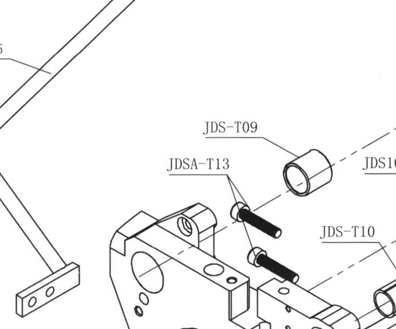 Винт M4x16 — артикул JDSA-T13