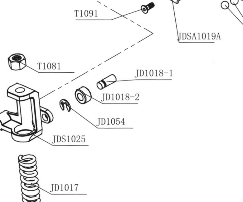 Ролик опоры — артикул JD1018-2