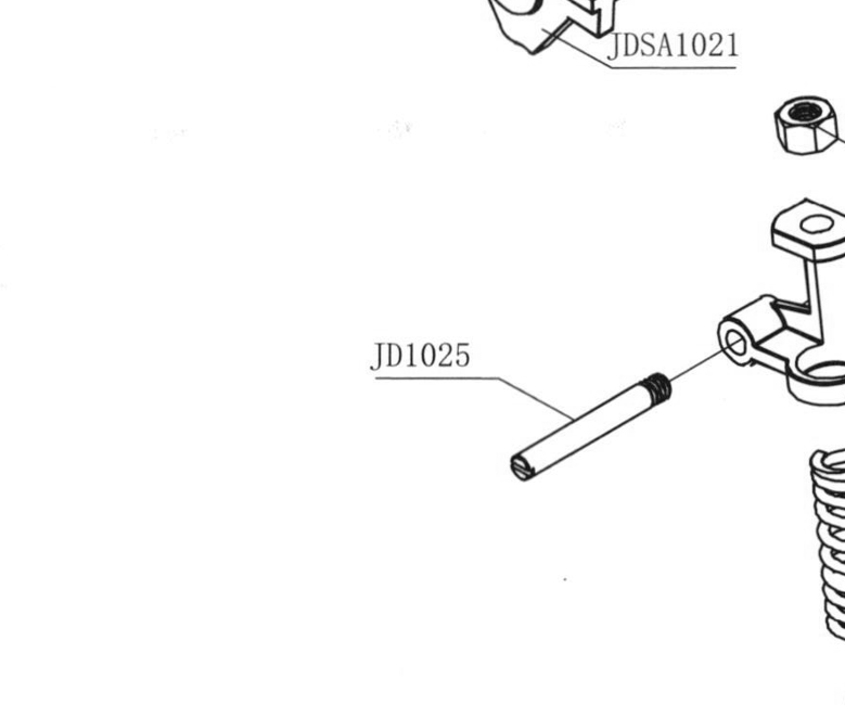Крепёж нижней сварочной пластины — артикул JD1025