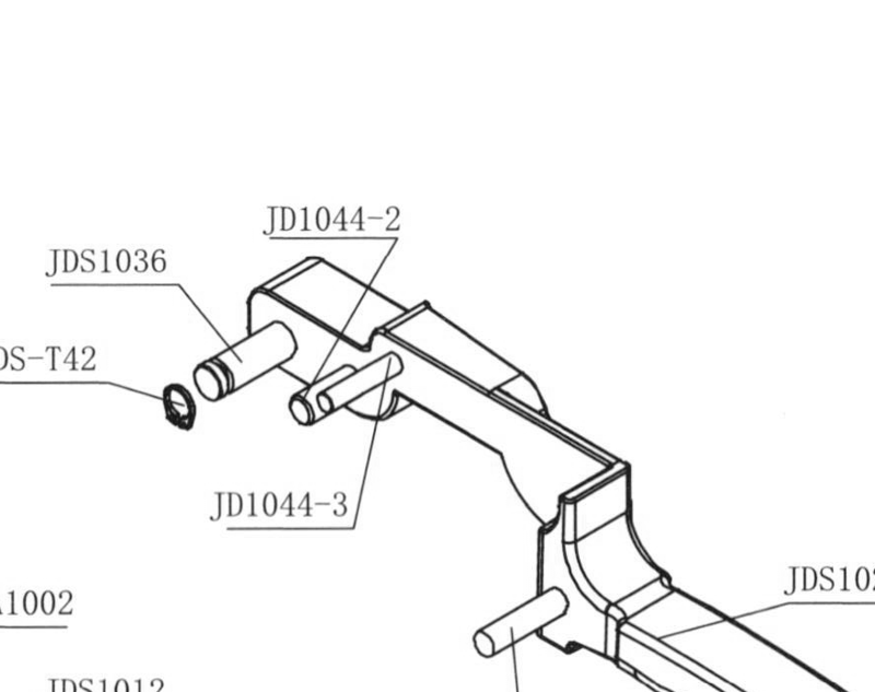 Штифт включения рукоятки — артикул JD1044-3