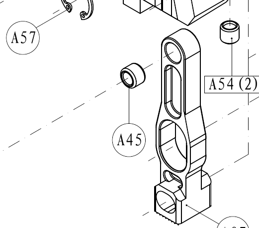 Подшипник — артикул A45