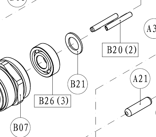 Кольцо — артикул B21