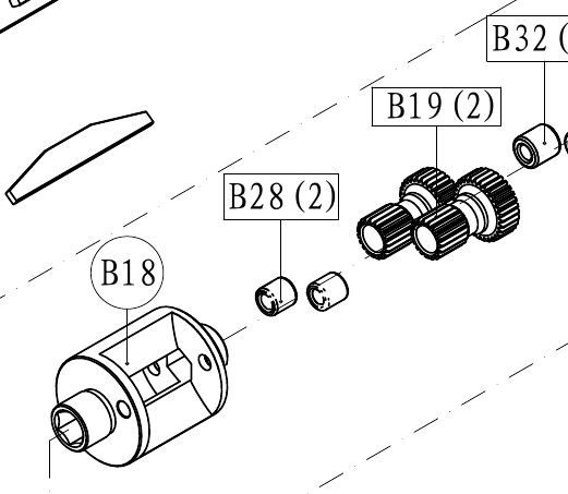 Подшипник — артикул B28